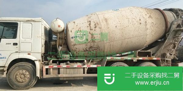 山東出售二手豪沃國五攪拌車17方