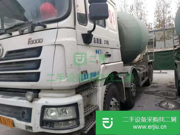 山東出售二手16年底國四德龍大20方攪拌車