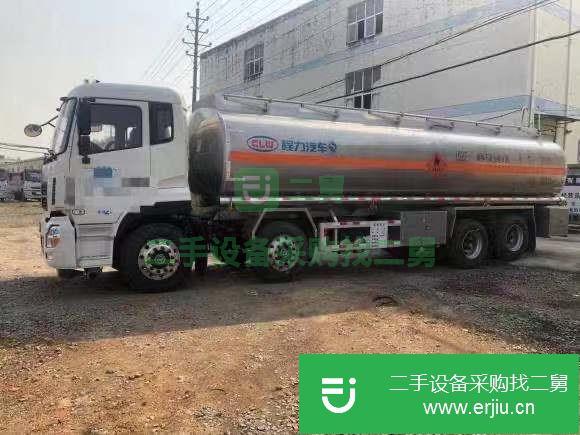 湖北出售二手東風天龍30.2方鋁合金運油車