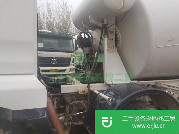 河北出售二手18年輕量化15方德龍攪拌車，手續齊全包提檔過戶