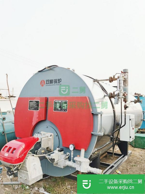 內蒙古出售二手兩噸燃氣蒸汽鍋爐