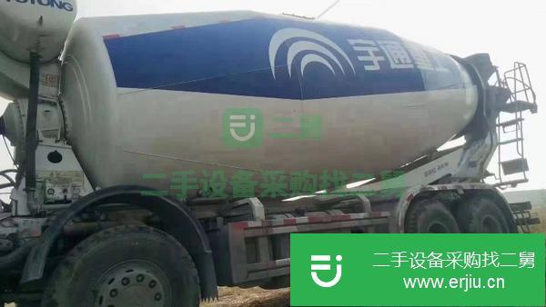 河南出售二手14年國四宇通重工20方攪拌罐車