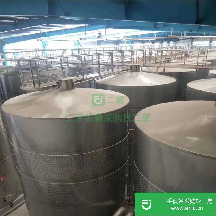 山東出售二手不銹鋼儲罐