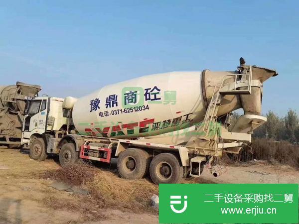 廣東出售二手大18方解放攪拌車 亞特上裝 國四
