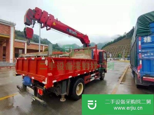 河北出售二手重汽5噸隨車吊