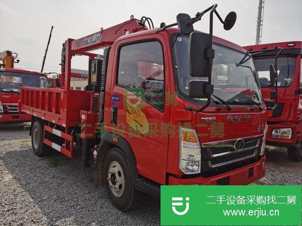 湖北出售二手程力藍牌5噸隨車吊,包上牌可分期