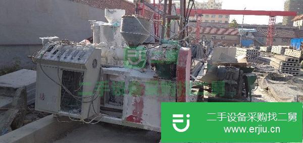 山東出售二手90單螺桿造粒機