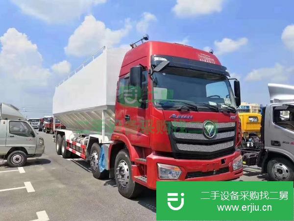安徽出售二手歐曼散裝飼料運輸車20方