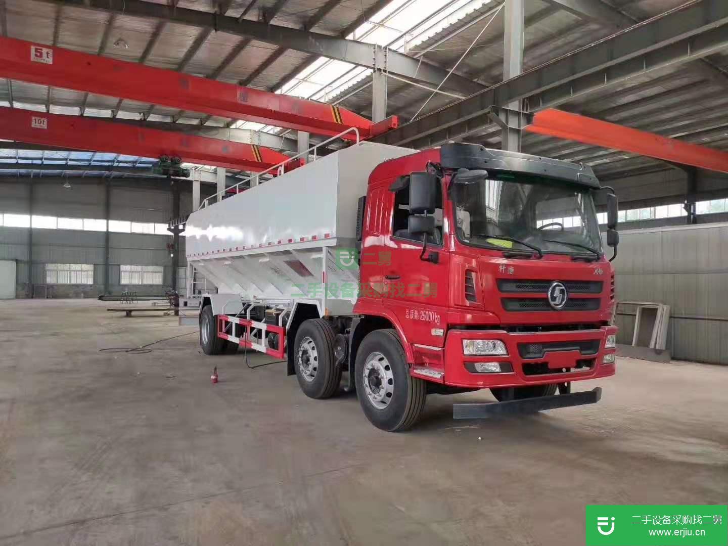 湖北出售二手15噸散裝飼料車運輸車