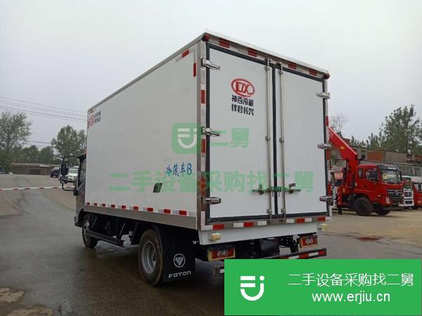 山西出售二手福田奧鈴4.2米129馬力冷藏車