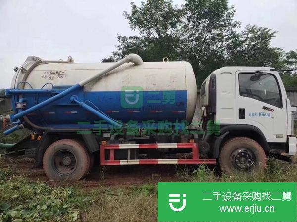 湖北出售二手18年6月10方吸污車
