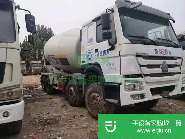 山西出售二手16年豪沃國四大20方攪拌車