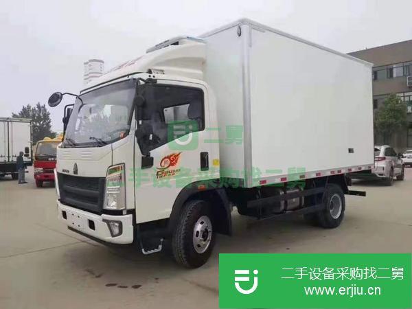 湖北出售二手重汽豪沃143馬力冷藏車