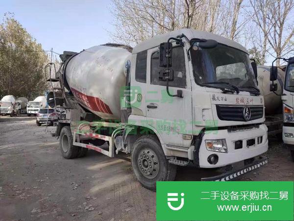 青海出售二手18年航天萬山國五9方攪拌罐車