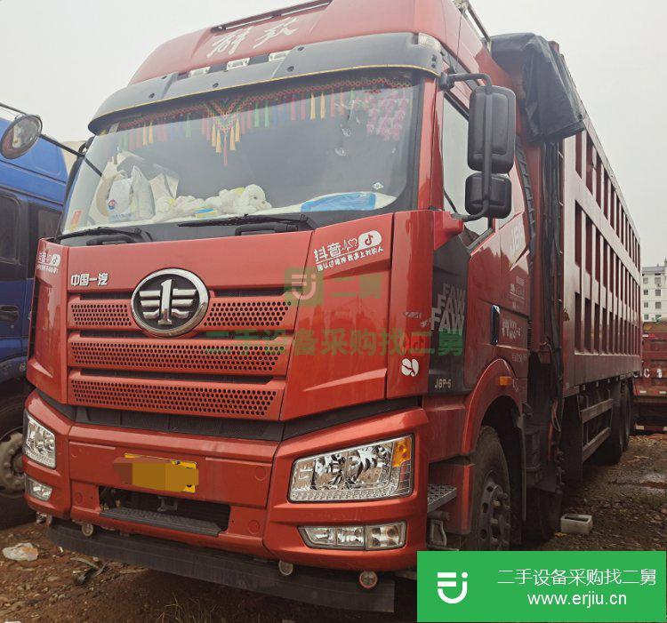 江西出售二手一汽解放500馬力自卸車