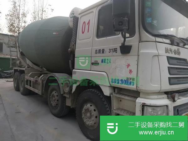 河北出售二手德龍攪拌車，大20方國四排放