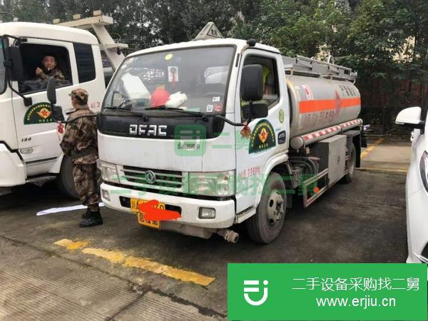 四川出售二手5.15立方油罐車6000公里