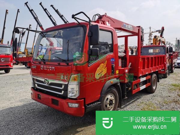 湖北出售二手程力藍牌5噸隨車吊,包上牌可分期