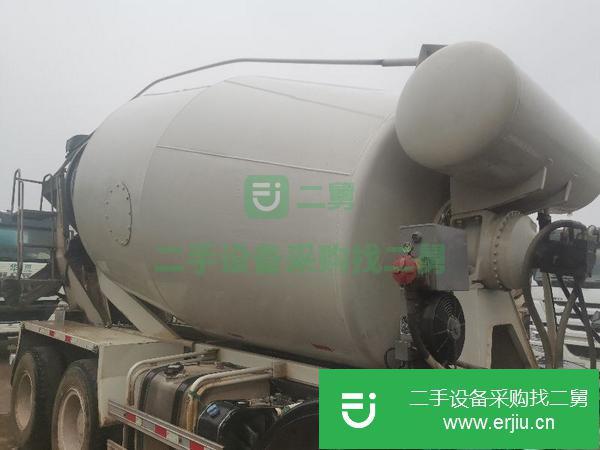 河北出售二手18年輕量化15方德龍攪拌車，手續齊全包提檔過戶