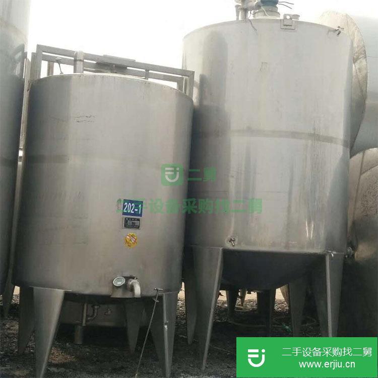 山東出售二手不銹鋼儲罐