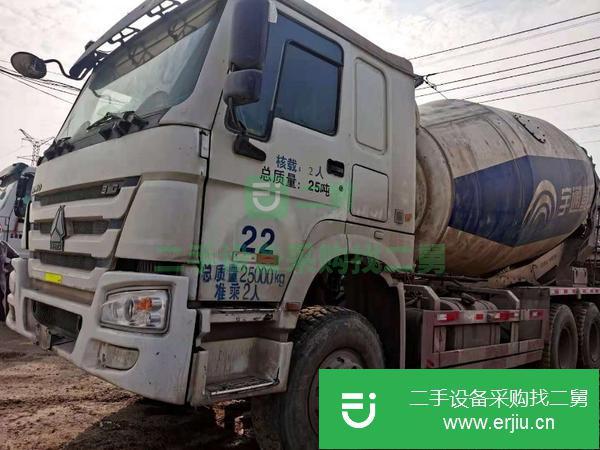 山東出售二手15年宇通重工國四12方攪拌罐車