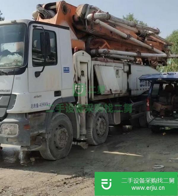 河北出售二手中聯52米叉腿四橋六節臂泵車精品車況，手續齊全