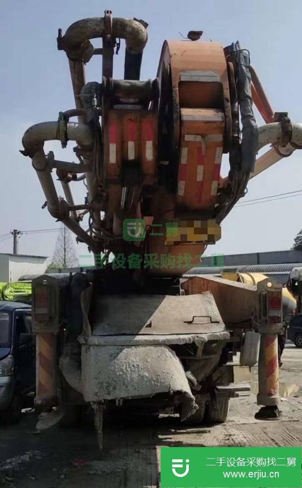 河北出售二手中聯52米叉腿四橋六節臂泵車精品車況，手續齊全