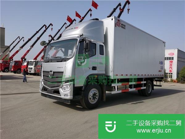 云南出售二手福田歐馬可210馬力冷藏車(chē)
