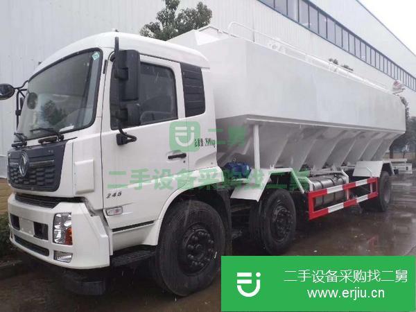 安徽出售二手歐曼散裝飼料運輸車20方