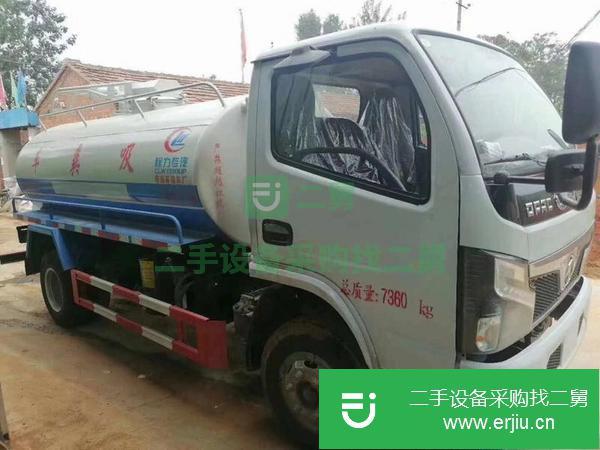 湖北出售二手2020年九月國(guó)六吸糞車(chē)