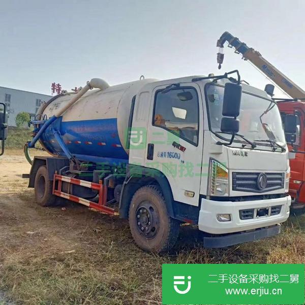 湖北出售二手18年6月10方吸污車