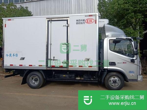山西出售二手福田奧鈴4.2米129馬力冷藏車