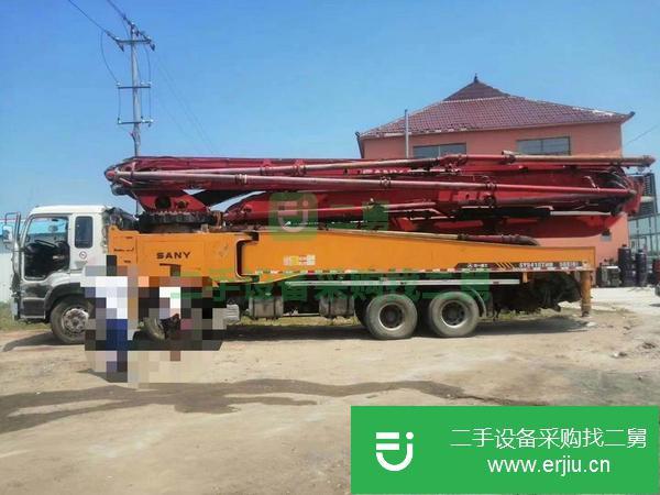 天津出售二手三一56米泵車原版車況手續齊全