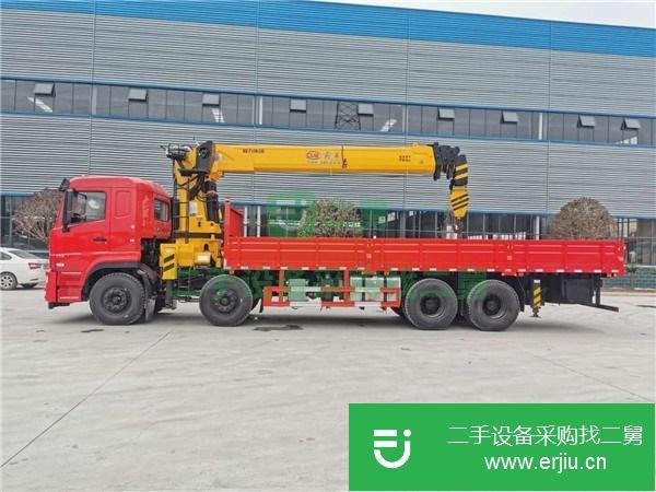 安徽出售二手東風前四后八16噸隨車吊