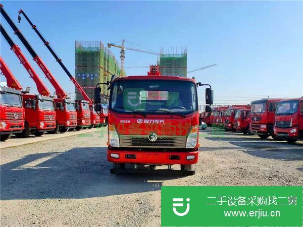 湖北出售二手程力5噸四節臂隨車吊