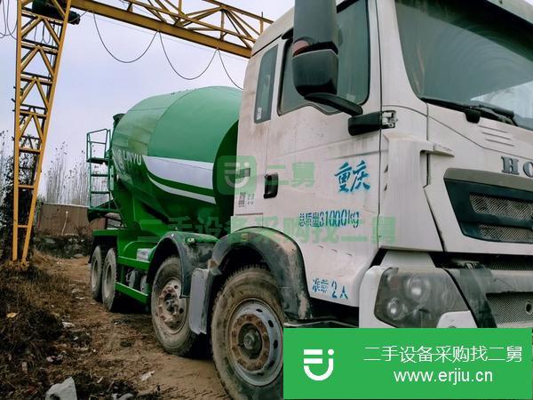 山西出售二手豪沃T5G340攪拌車15方可提檔可分期