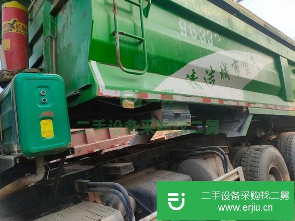 江西出售二手后八輪國五歐曼自卸車