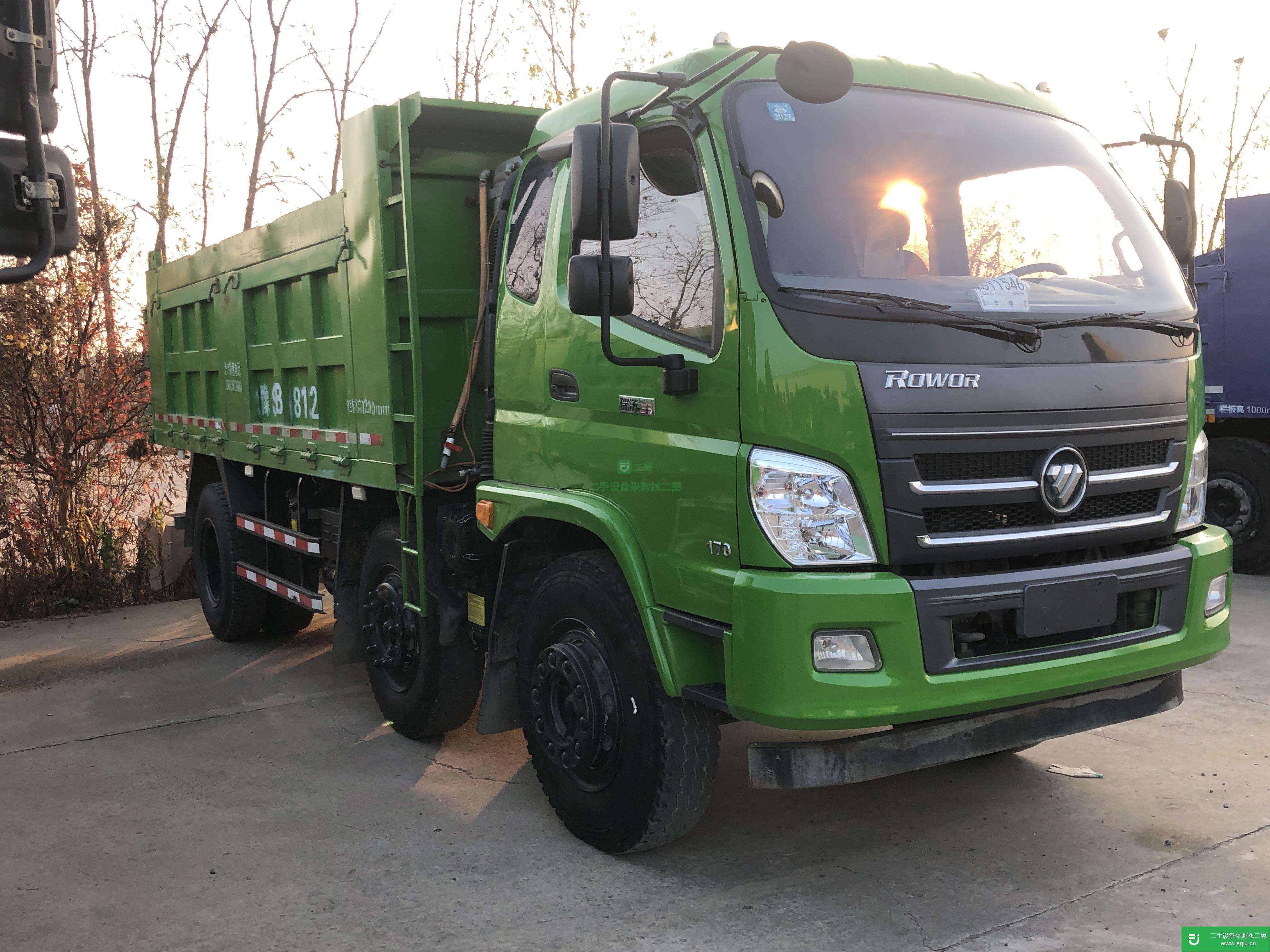 江蘇出售二手福田瑞沃前四后四自卸車