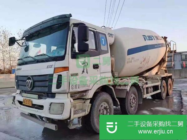 江西出售二手16年歐曼22方國五攪拌罐車
