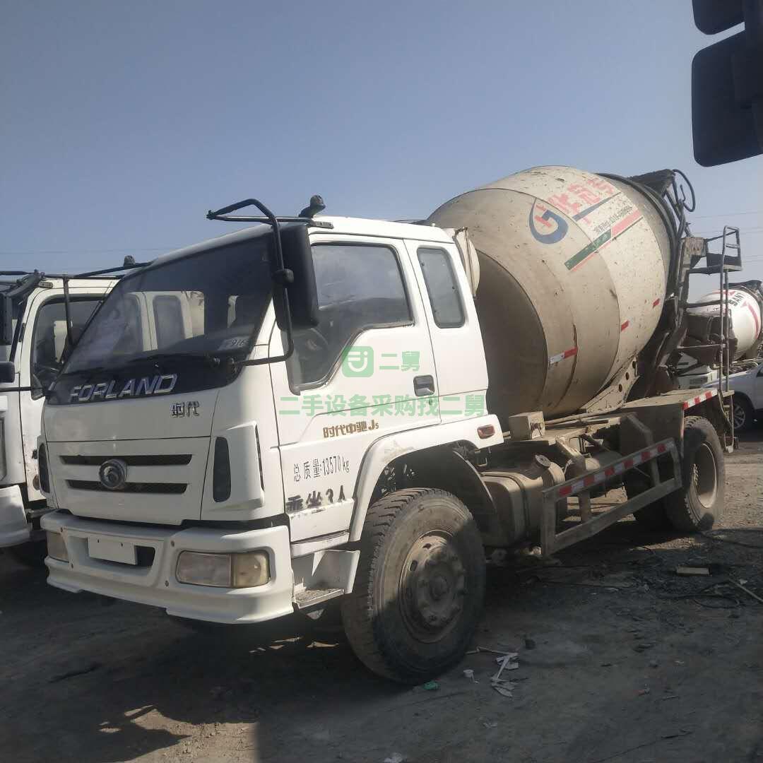 出售二手豪沃4方混凝土攪拌罐車 重汽發(fā)動機 原版車