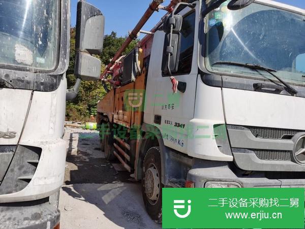 湖南出售二手三一奔馳49米泵車