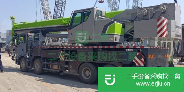 湖南出售二手中聯55噸國五汽車吊手續齊全完美車況