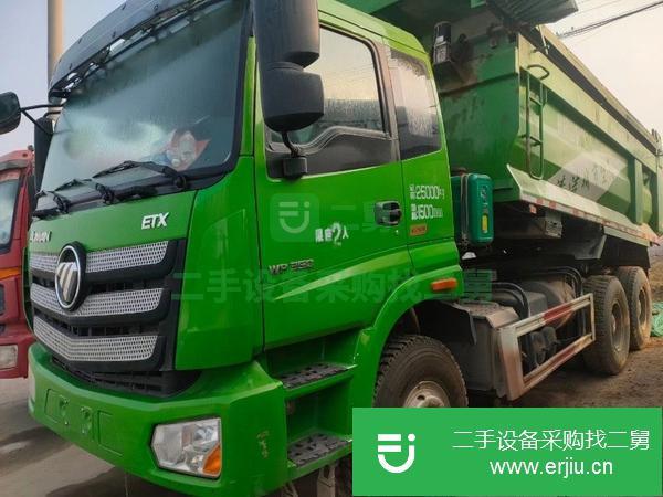 江西出售二手后八輪國五歐曼自卸車