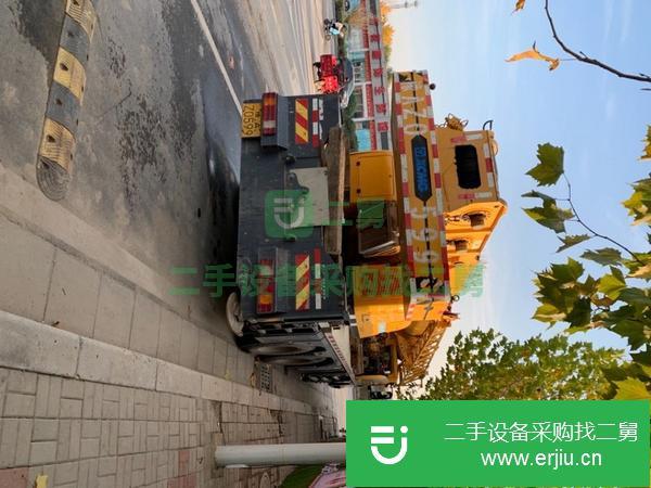 河南出售二手16年5月25噸汽車吊