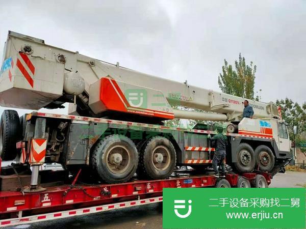 湖北出售二手10年中聯(lián)70V汽車吊
