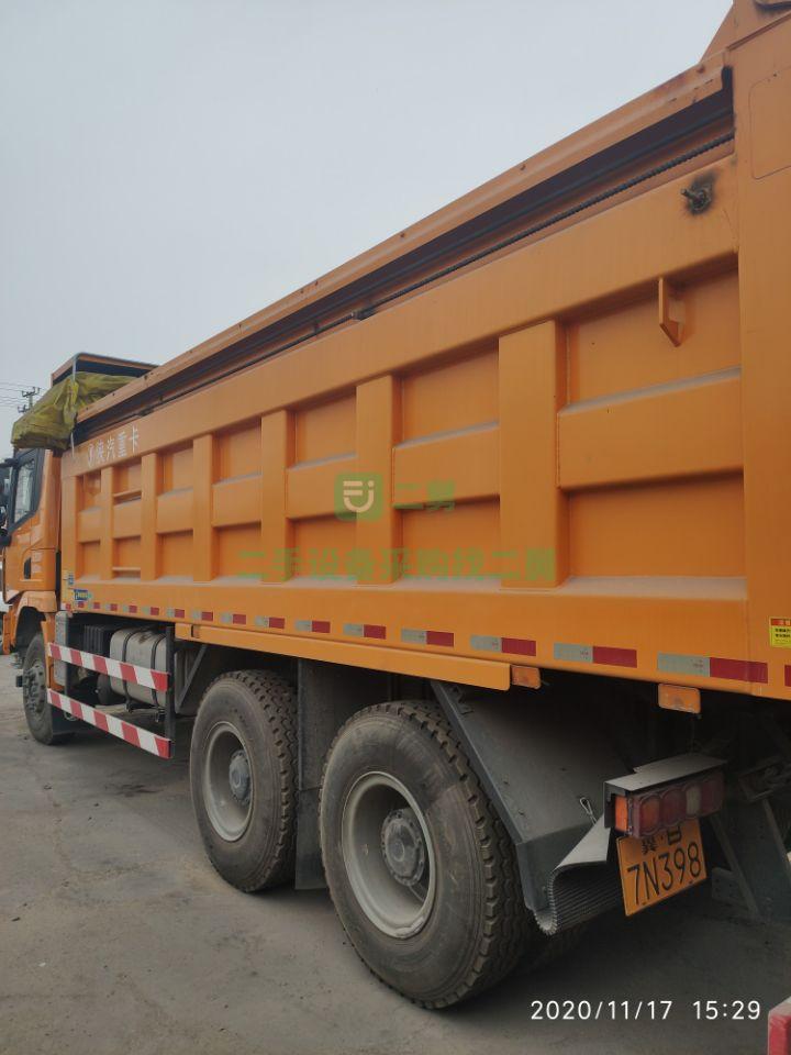 出售6.5米德龍X3000后八輪自卸車，安康發動機漢德橋12速