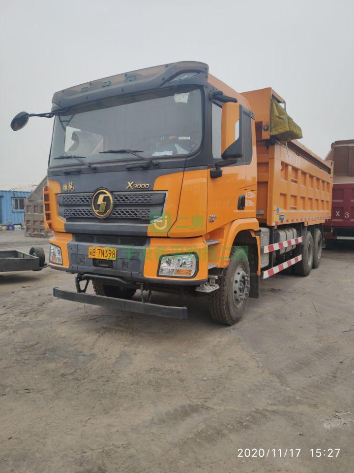 出售6.5米德龍X3000后八輪自卸車，安康發動機漢德橋12速