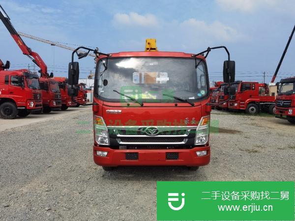 陜西出售二手重汽豪曼5噸隨車吊