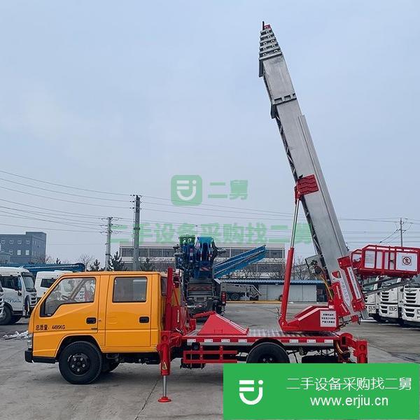 福建出售二手江鈴32米云梯搬家車