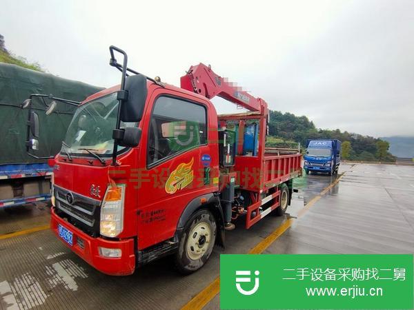 湖北出售二手20年5噸4節(jié)臂隨車吊